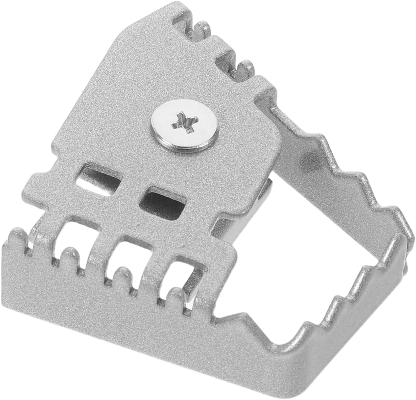 Aluminum Alloy Motorcycle Brake Pedal Tip Plate for Dirt Bike Rear Brake Pedal Step with Ergonomic Arc Design Minimizing Ankle Fatigue, for Road Riding and City Commutes