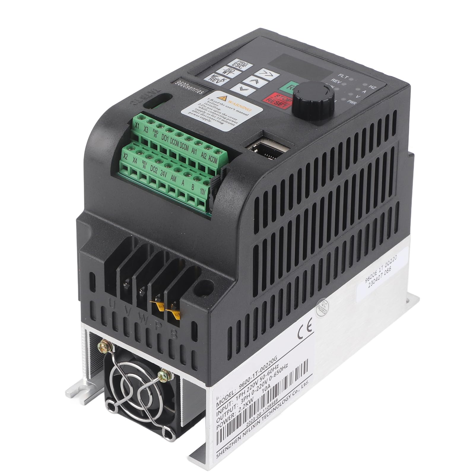 Convertitore di frequenza 2.2KW 220VAC Convertitore VFD convertitore di frequenza variabile monofase a trifase,Industria Automatizzata