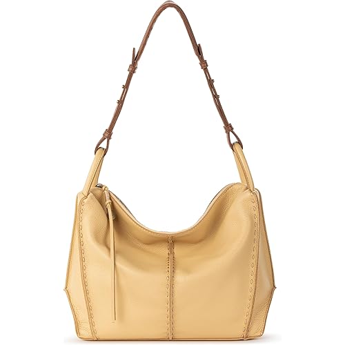 The Sak Los Feliz Hobo Purse - Premium Large Leather Women's Handbag for Everyday & Travel - Durable Purse With Zipper Pocket