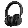 Urbanista Miami Over Ear Headphones, Active Noise Cancelling Bluetooth Headphones, 6 ENC Noise Cancelling Mics, 50 Hr Playtime, Hybrid ANC with Transparency mode, On Ear Detection & Carry Case, Black
