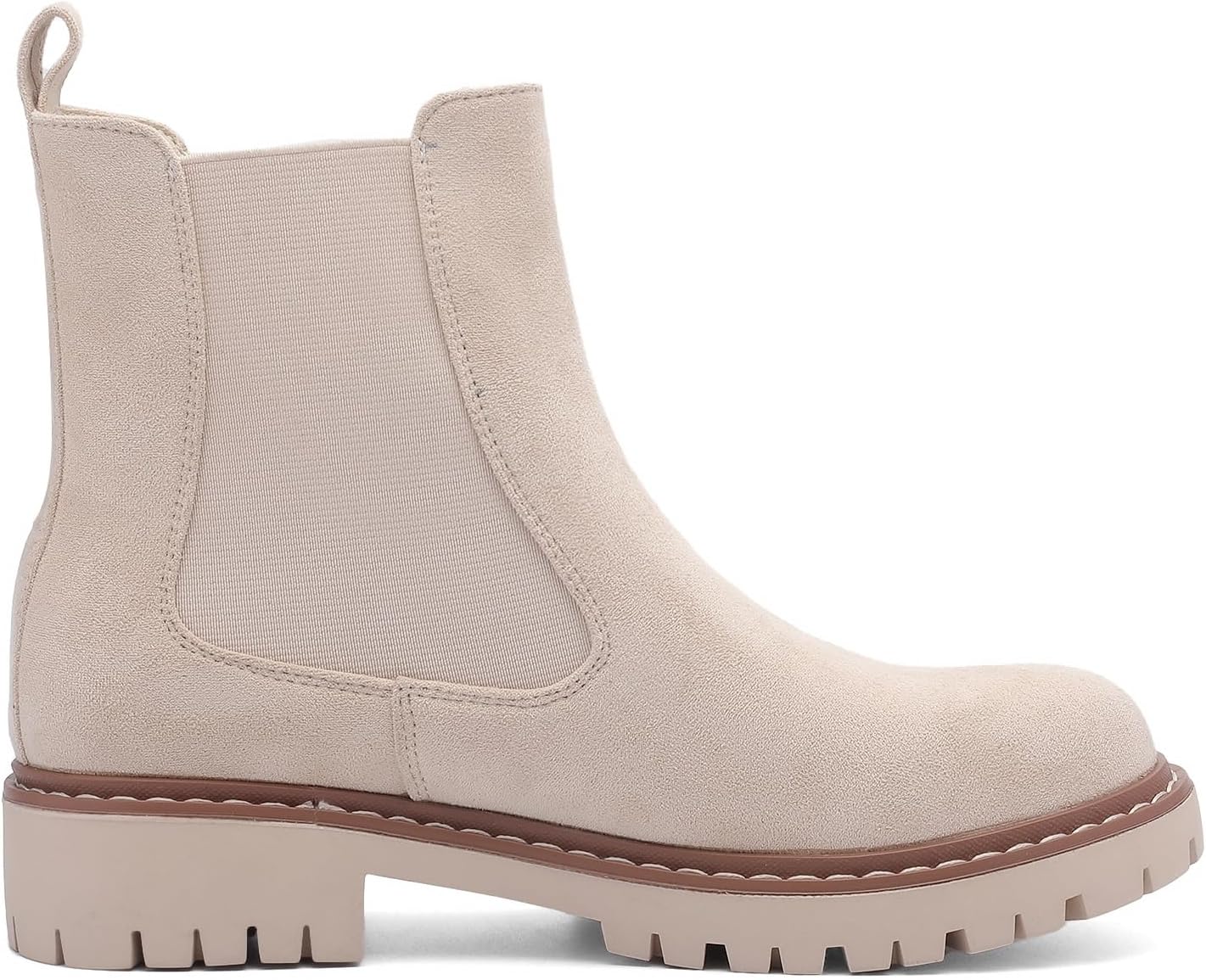 Women’s Chelsea Boots with Lug Sole Ankle Booties - Image 5