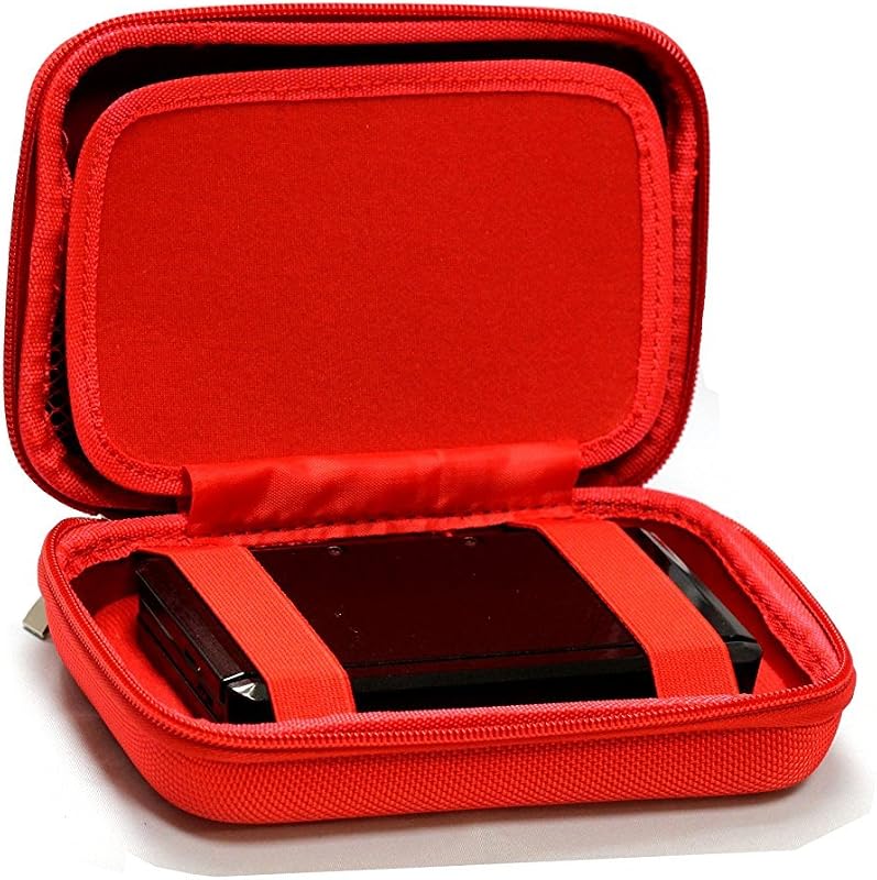 Navitech Red Power Bank EVA Cover/Case/Travel Case Compatible with Portable Charger RAVPower 22000mAh Power Bank