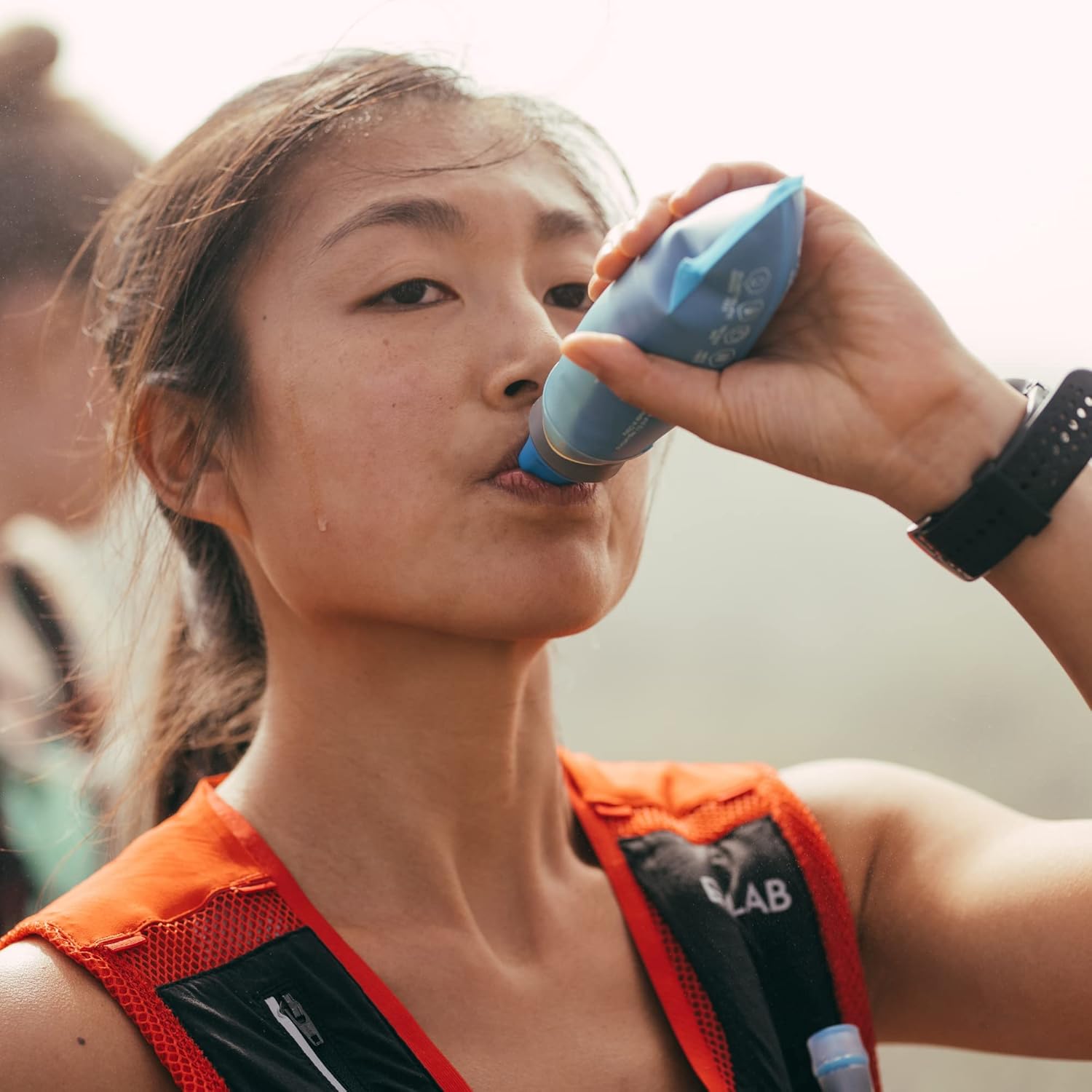 Hydrapak SoftFlask 150ml - Collapsible Trail Running Vest Soft Gel Flask Bottle - (150 ml/5 oz) : Everything Else