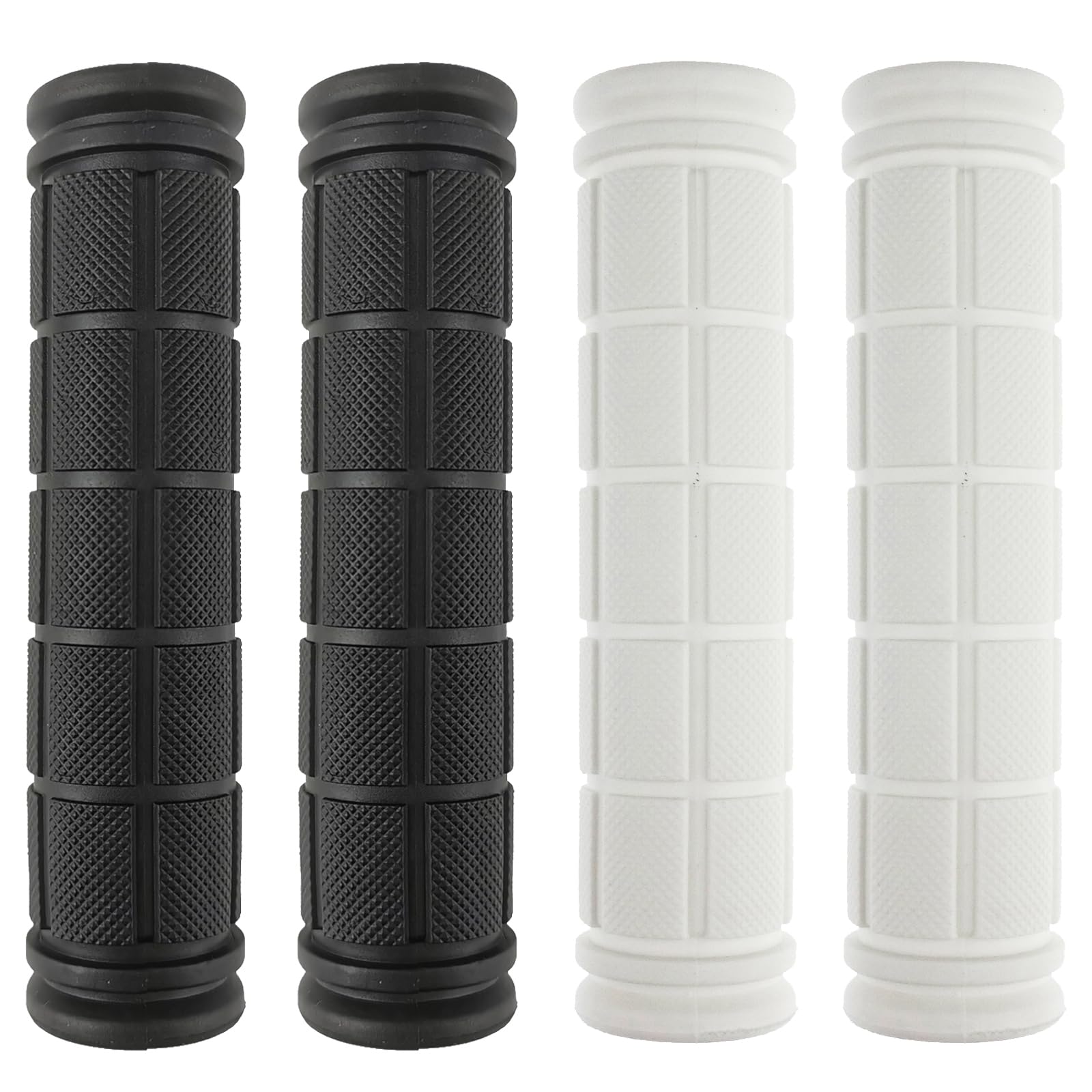 2 Pairs Bicycle Handle Bar Grips Mushroom Grips for BMX/Road Mountain Bikes