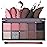 Erinde 10 Colors Eyeshadow Palette Makeup - Matte Shimmer Glitter Eye Shadow, Ultra-Blendable, High Pigmented, Naturing-Looking, Neutral Nude Eyeshadow Pallet with Professional Brush,18