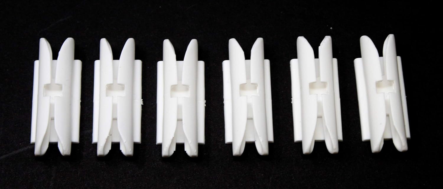 Aftermarket Headliner Bow Side Mounting Plastic Snap Clip Compatible with GMK4012532682 4012532682 1967-1974 GM A F X Body (6)