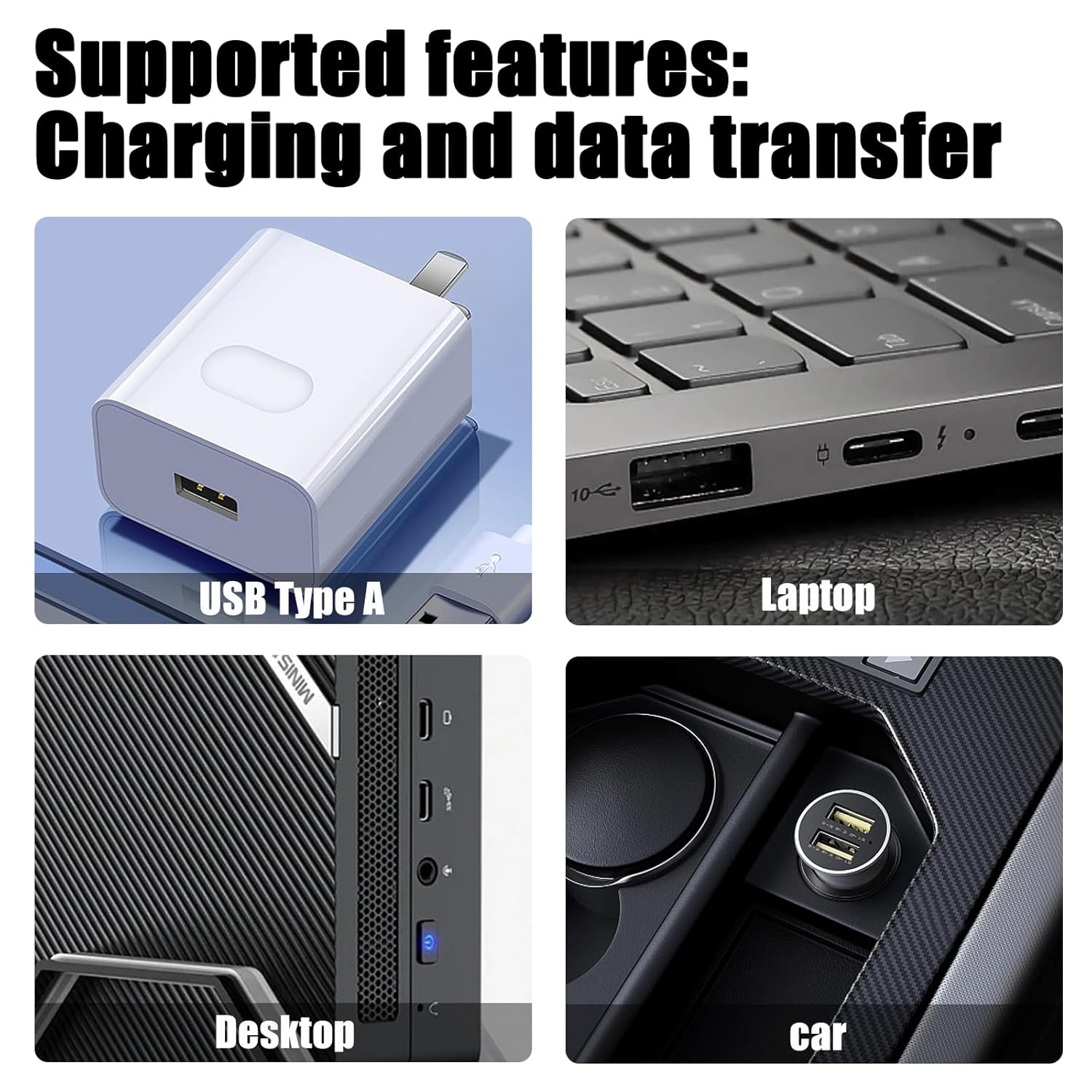 Sicimly TC77 USB Charger Cable for Zebra TC77 TC70 TC72 TC75 TC75X TC70X TC55 TC720L TC75EK TC75AH TC75GK TC700H TC700K TC77HL,CBL-TC7X-USB1-01;Scanner,Data Transfer