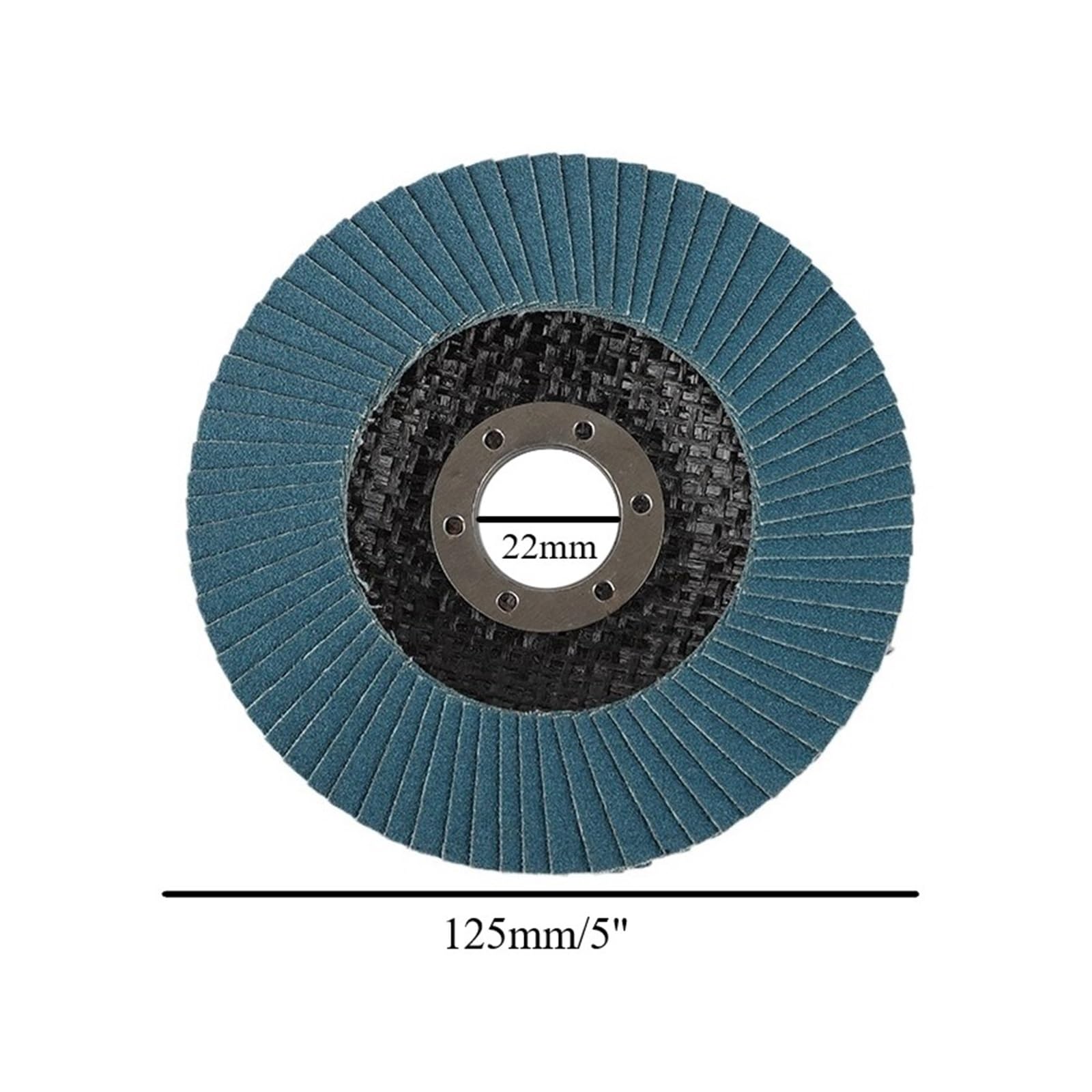 HHRFCS 40 sztuk tarcze szlifierskie tarcze listkowe 5 cali 125mm tarcze szlifierskie szlifierka kątowa narzędzie ścierne do obróbki drewna 40#60#80#120# różne