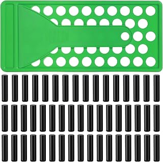 Lip Balm Crafting Kit, 50 Pieces Empty Lipsticks Filling Tubes Mold Handmade Set Pallet with Scraper, Lip Balm Tubes with Filling Tray and Spatula for Women Girl Cosmetics Makeup, Black