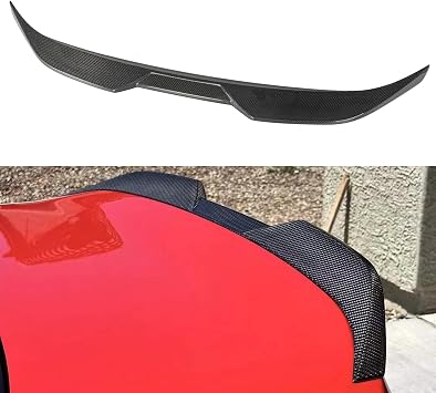 Real Carbon Fiber Trunk Spoiler for BMW 2 Series G42 M2 G87 2022-2025 | 230i/M240i, trunk lid spoiler, rear wing, mods parts, scrape & impact resistant, no-drill, strong adhesion,