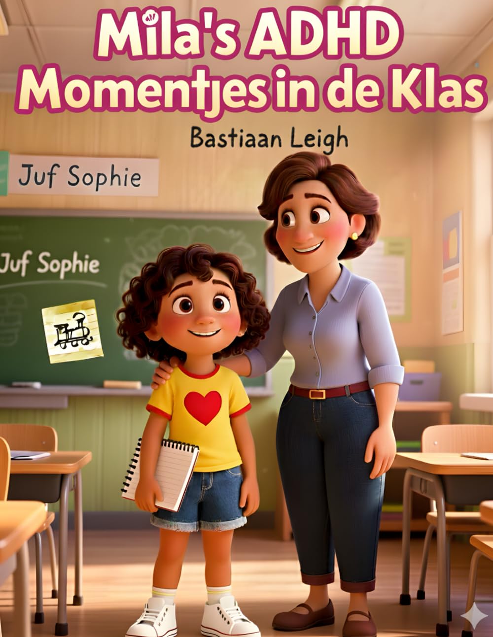 Mila's ADHD momentjes in de klas: Hoe Mila en Juf Sophie samen leren omgaan met drukke gedachten in de klas