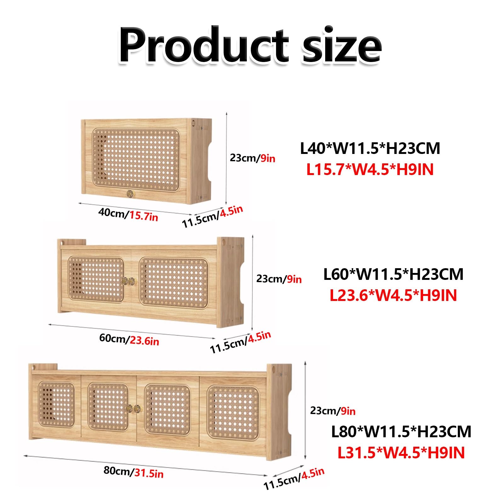 Scatola portaoggetti da parete in legno per router WiFi, portaoggetti nascosto per modem e router, elegante organizer per ufficio e casa