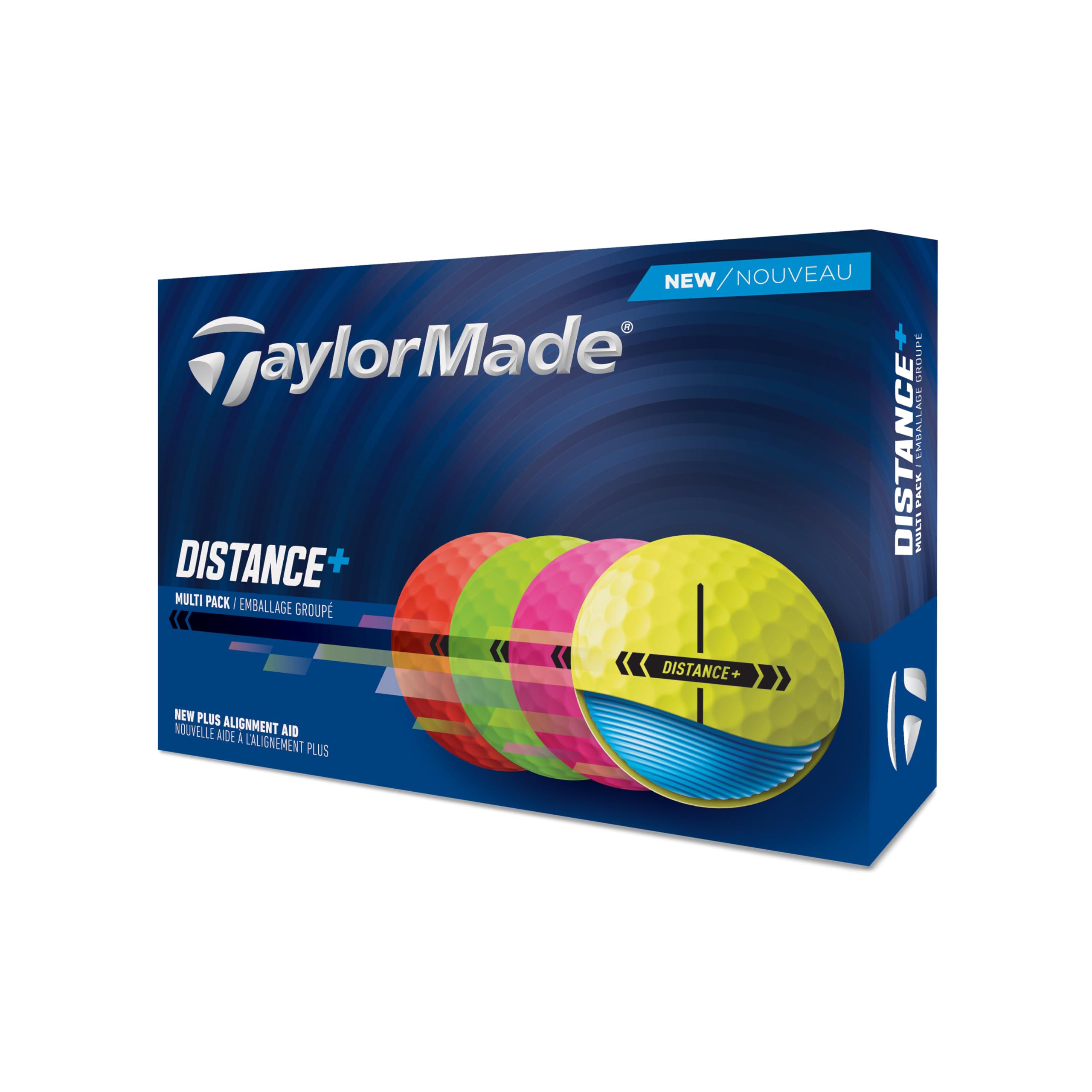 TaylorMade New Distance+ Golfbälle 2025