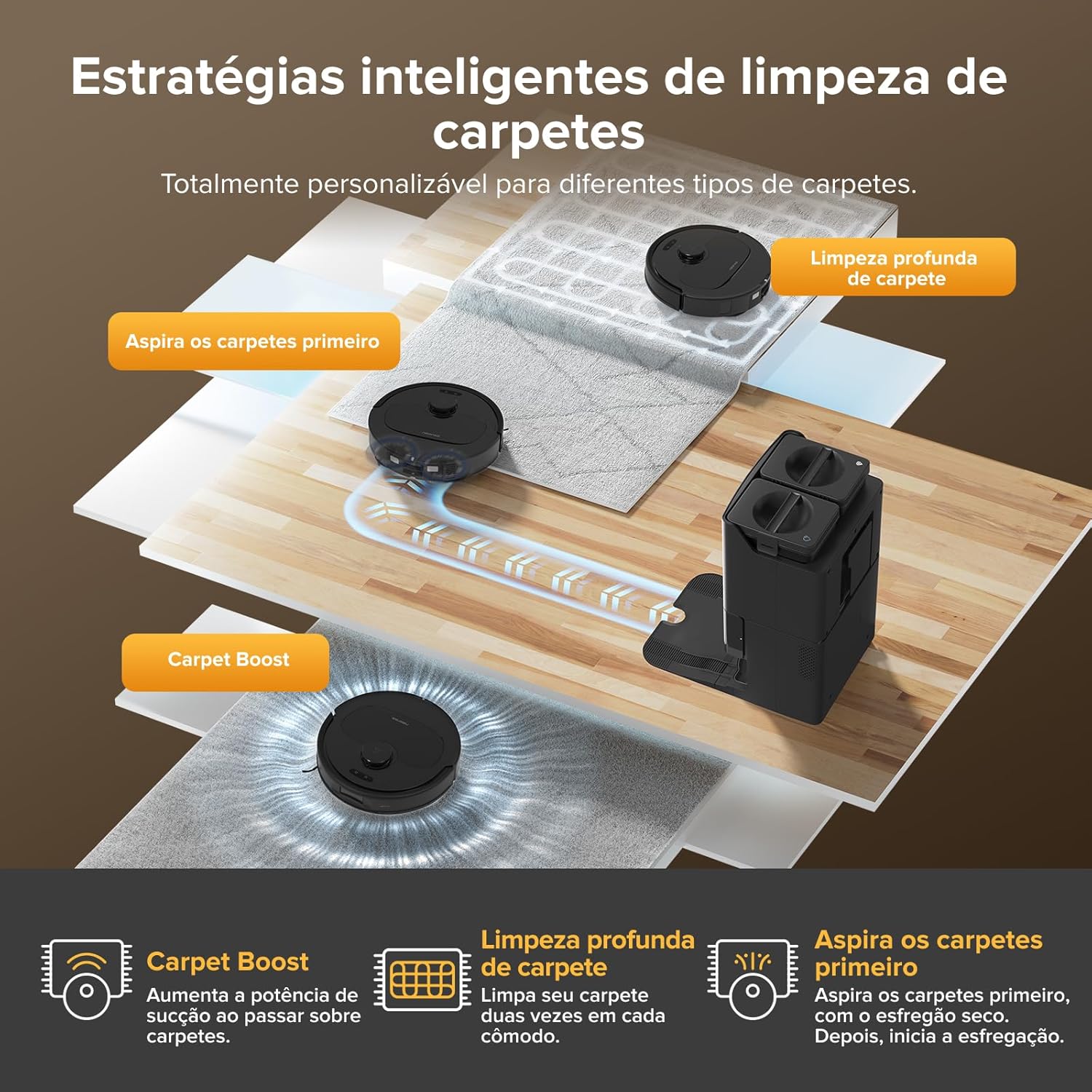 Roborock QV 35S Review: Testado 7 dias com sucção potente de 10.000pa