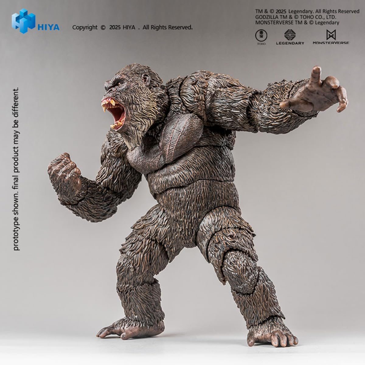 HIPLAY HIYA EBG0241Godzila : Kung 2.0 1/12 Figurka Akcji z Artykulacją