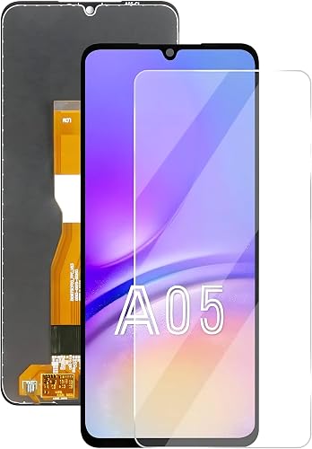 Screen Replacement for Samsung Galaxy A05 SM-A055F, SM-A055F/DS, SM-A055M, SM-A055M/DS 6.7" LCD Display Touch Digitizer Assembly with Screen Protector