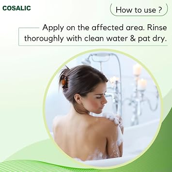 SALVE Cosalic Coal Tar Bathing Bar with Essential Oils (75 g / 2.64 oz) - Gentle Cleansing Bar for Daily Use Supports Smooth Healthy Looking Skin with a Refreshing Feel