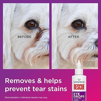 Wondercide Rescue - Eye Drops and Wash for Dogs and Cats - 4 oz