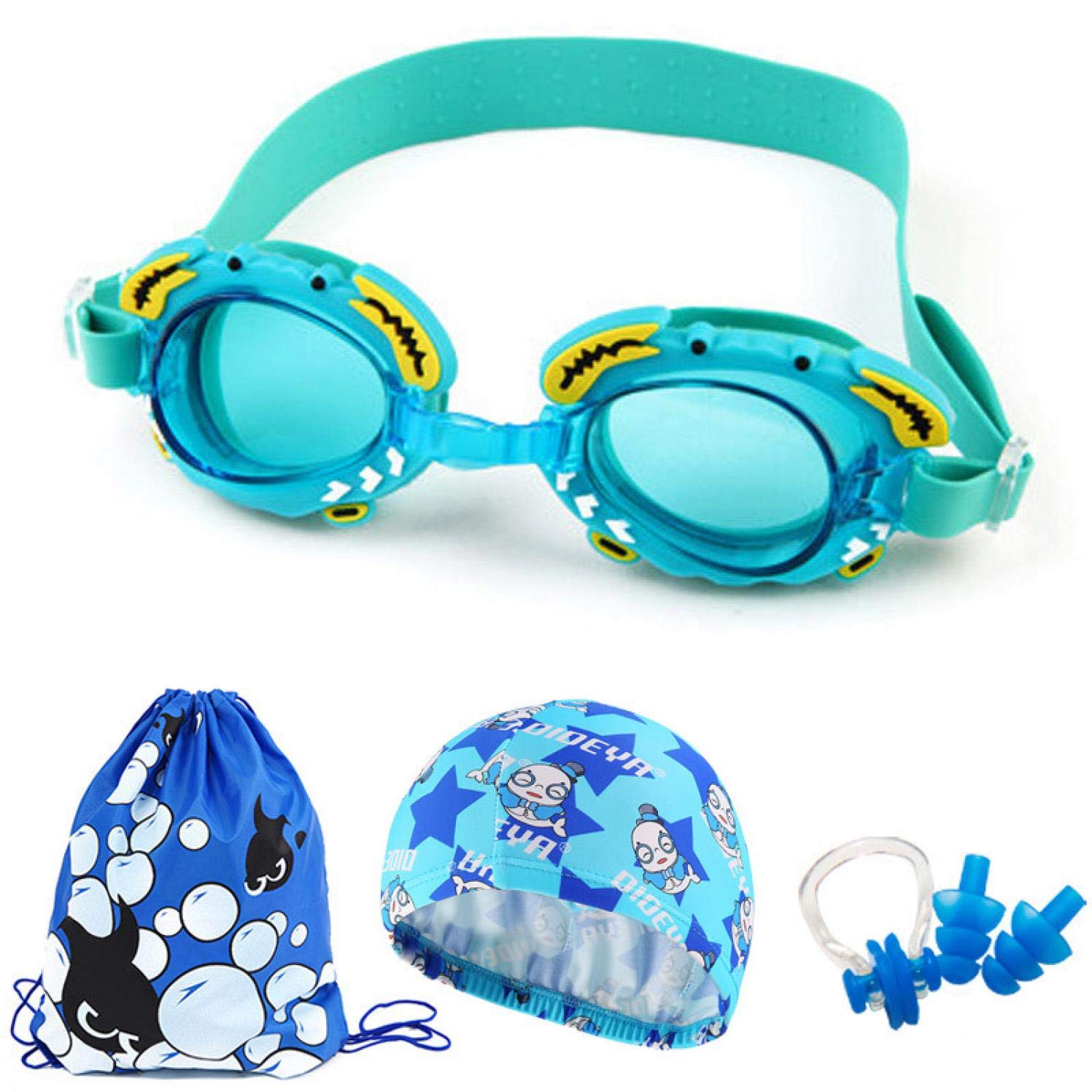 Lunettes de natation enfant anti-buée et étanches pour nager sans irritation