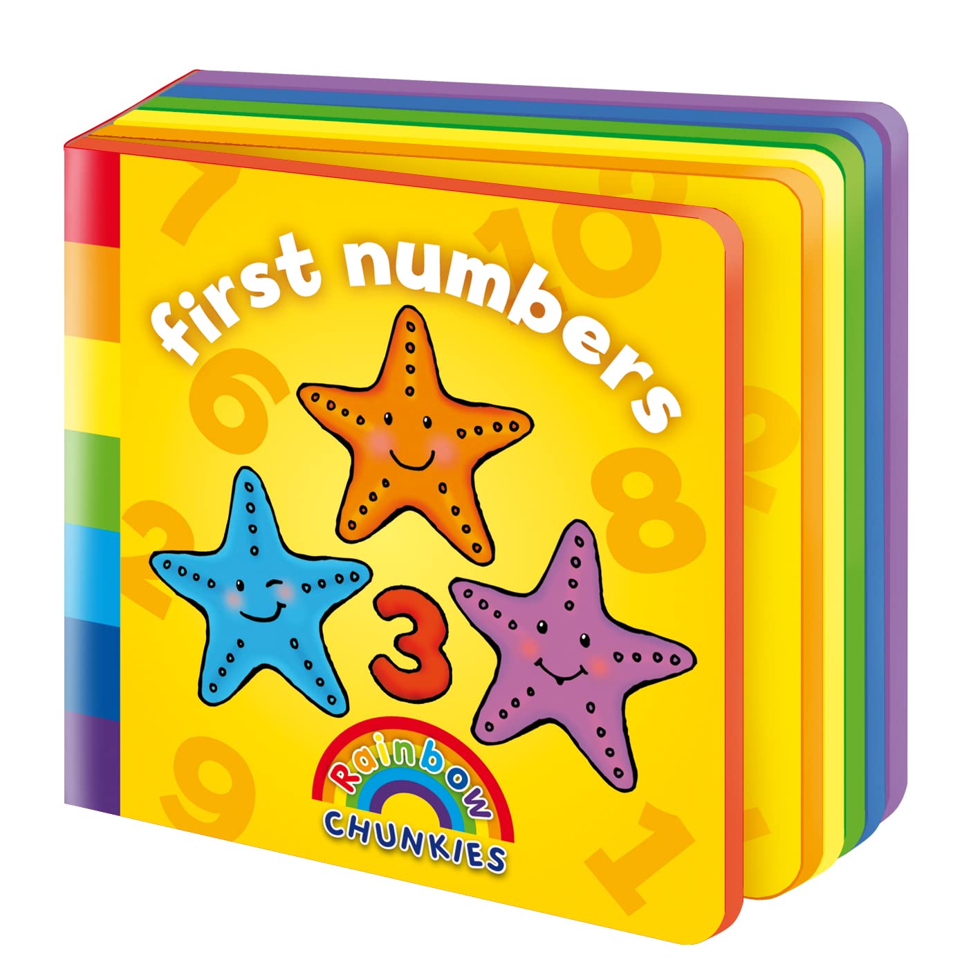 Rainbow Chunkies - First Numbers (A foam board book)