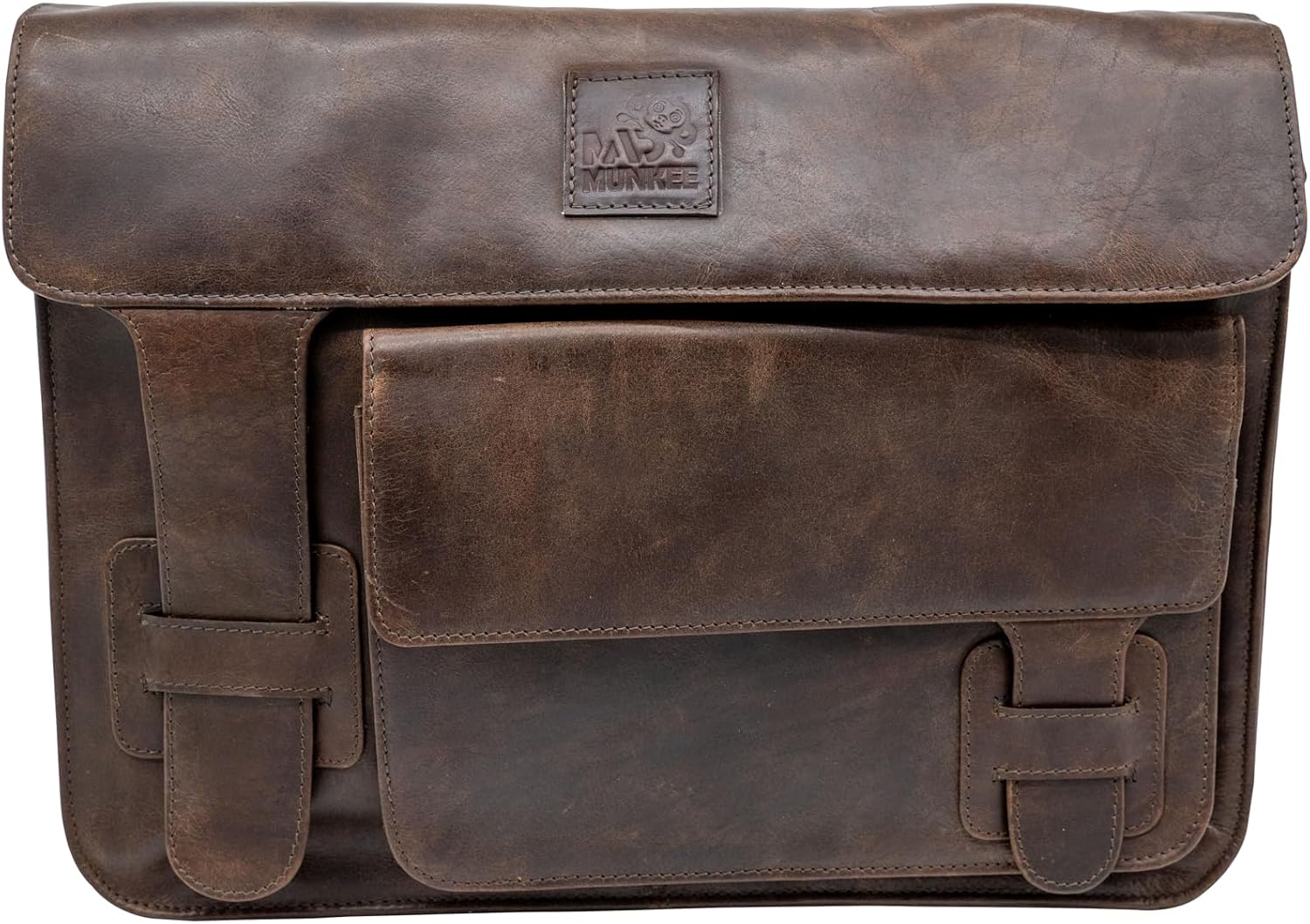 Genuine Leather Laptop Bag for Men - Stylish & Spacious Briefcase - Professional & Luxurious Satchel for Work