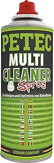 PETEC Multi Cleaner Silikonentferner Spray Lackreiniger für Autolacke Metall Entfetter Spray 200 ml. Reiniger für Klebereste Allesreiniger Auto Universalreiniger Kunststoffreiniger 82200