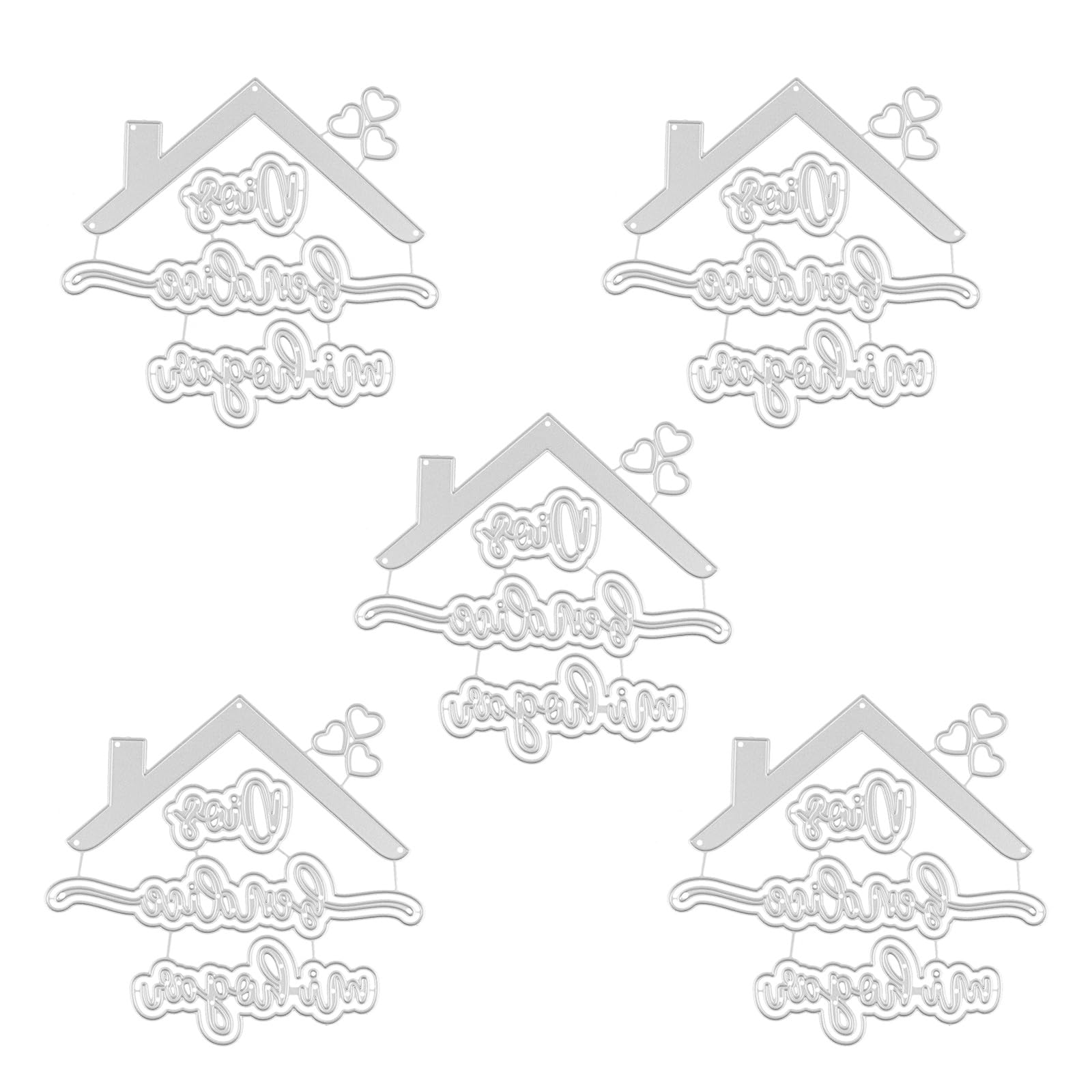 PANGBOER Decorations Handicrafts Card Making Tool Cutting Dies Template Molds Embossing Stencil Card Making Carbon Steel Die Cut Carbon Steel Die Cut Cutting Molds Craft Tool