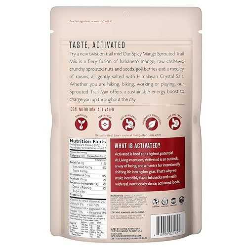 Miniatura 2 de Living Intenciones mezcla de brotes, mango picante, 7 onzas.