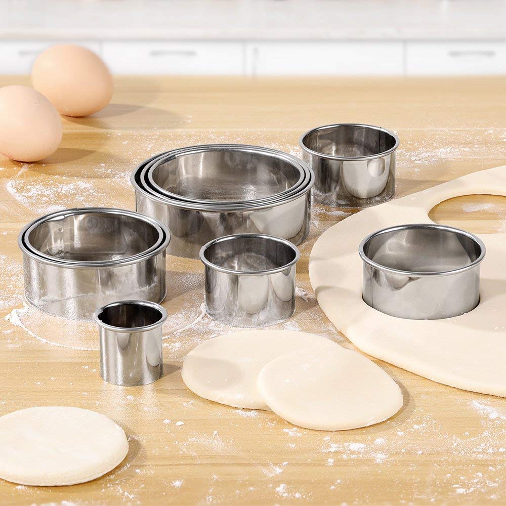 泡立て器 ケーキ型 丸リング 型抜き その他 お菓子作りセット 計24点 Amazon | SYOUTOU 丸形 セルクル 14セット ステンレス リング ムース型