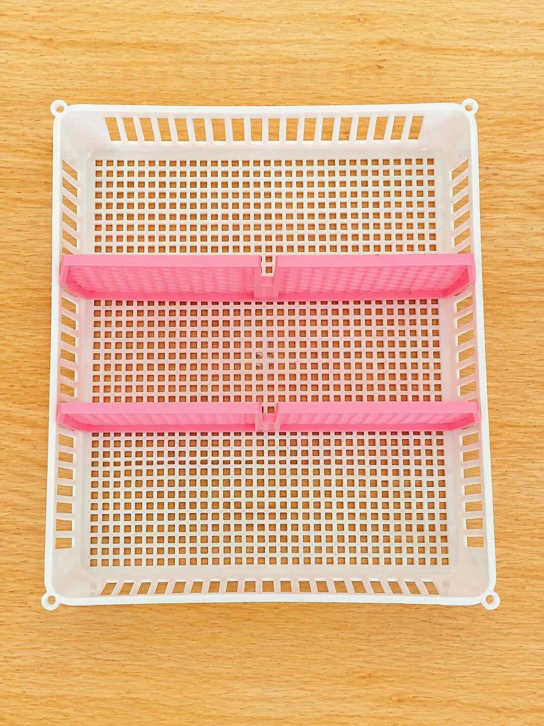 Egg Basket Divider Compatible with Cimuka Hatching Time Incubator (CS30) – Multi-Section Hatch Divider Insert, Separate Breeds & Batches, Prevent Rolling (Pink x3)