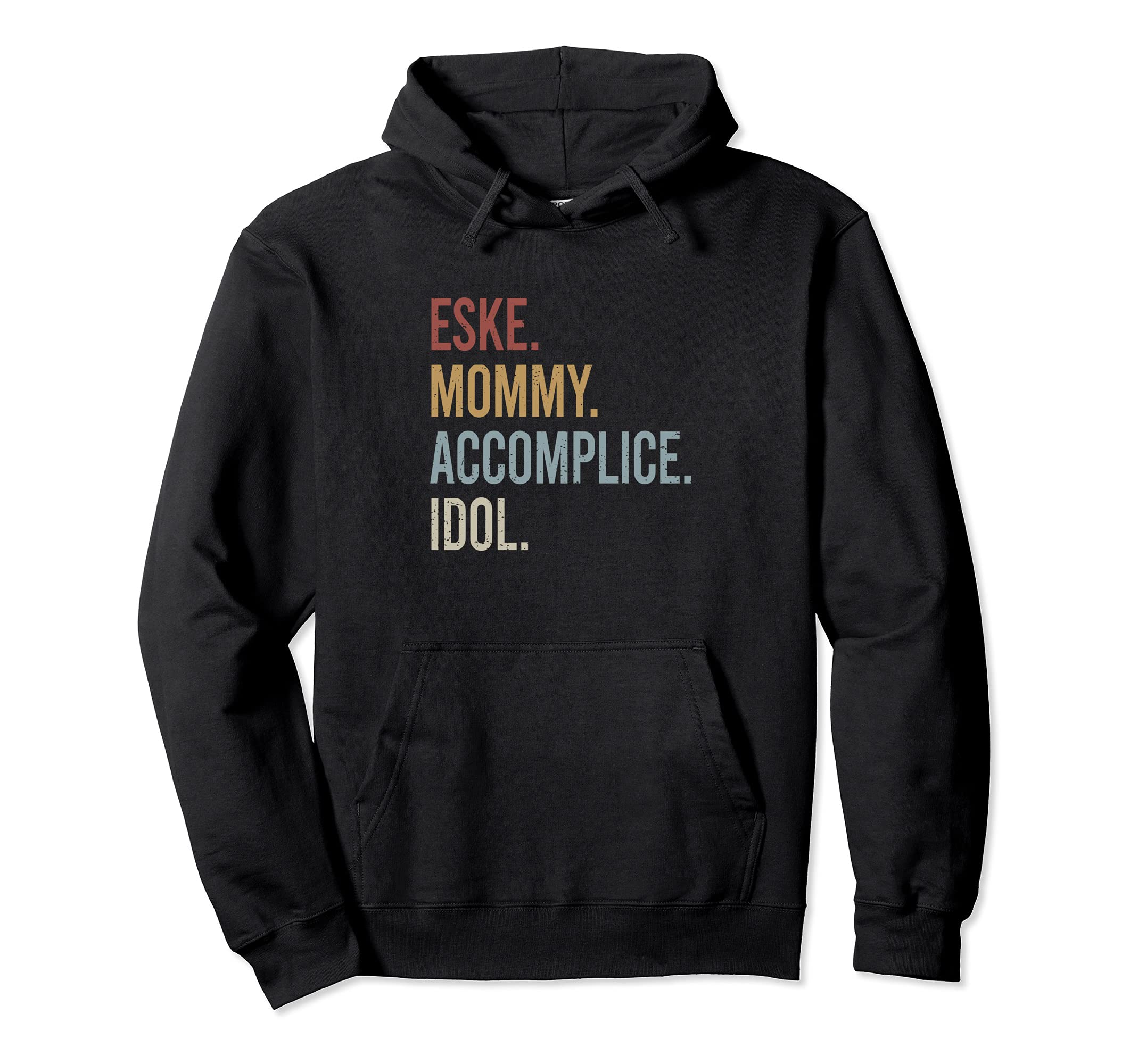 Eske Mommy Accomplice Idol Retro Style Vintage Pullover Hoodie