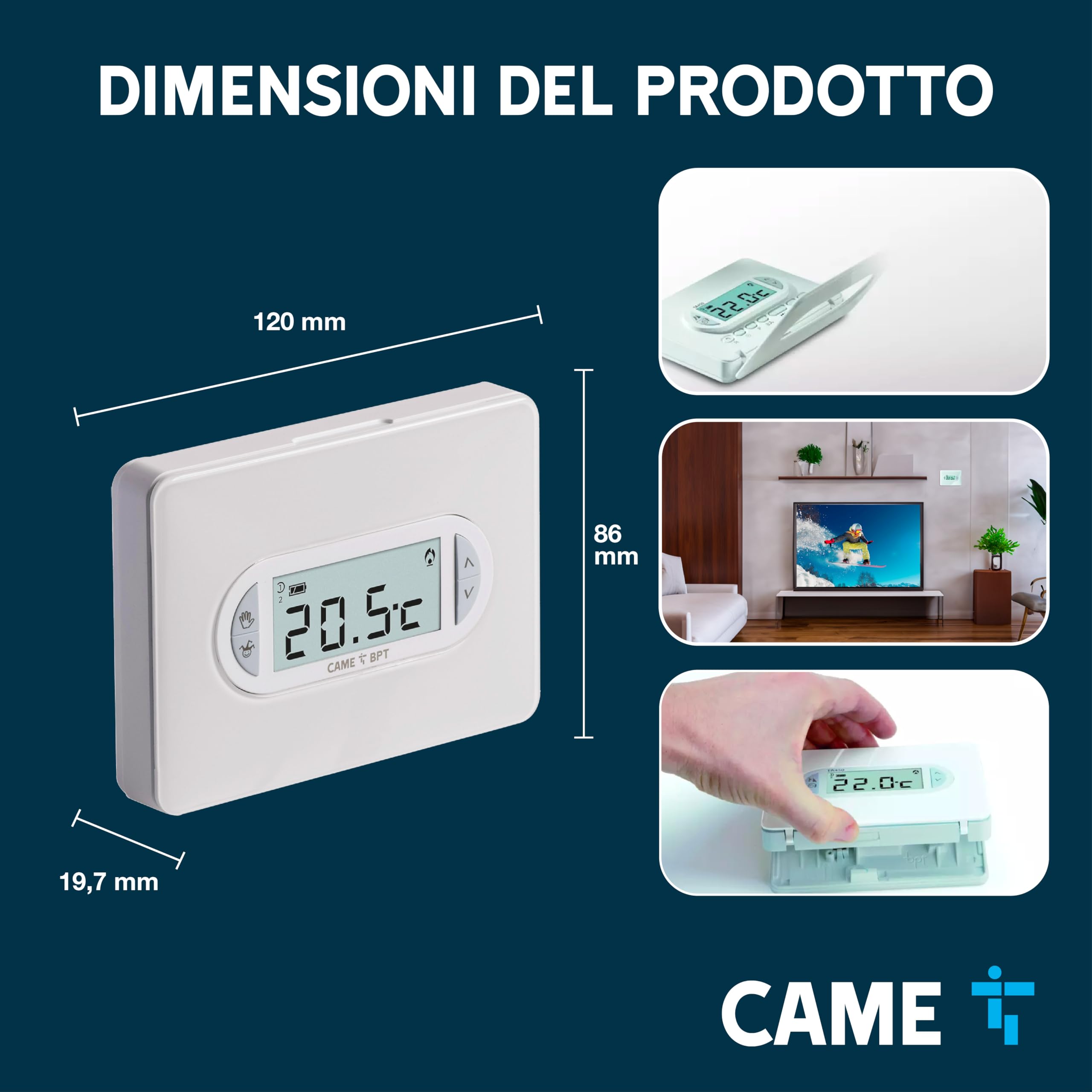 Cronotermostato Termostato Digitale Programmabile Per Caldaia A Gas - Foto 7