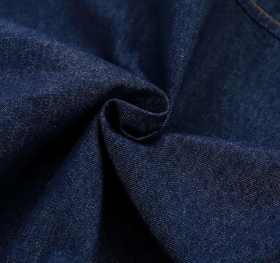 Boys' Long Sleeve Denim Trucker Snap Button Down Jacket Jeans Suits4