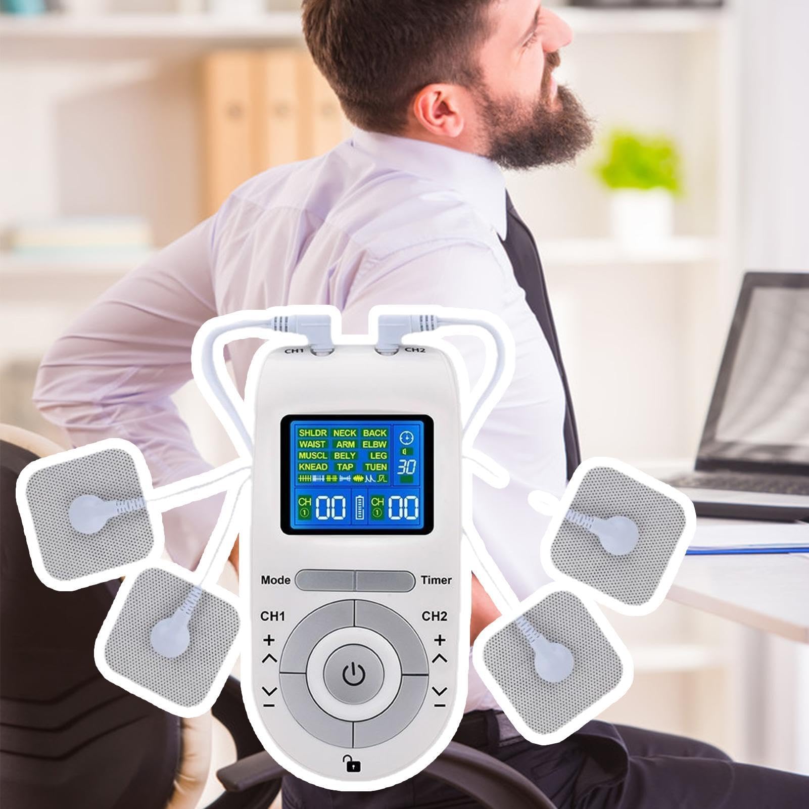Muskelmassage, Körpermassagegerät mit Niederfrequenzimpulsen