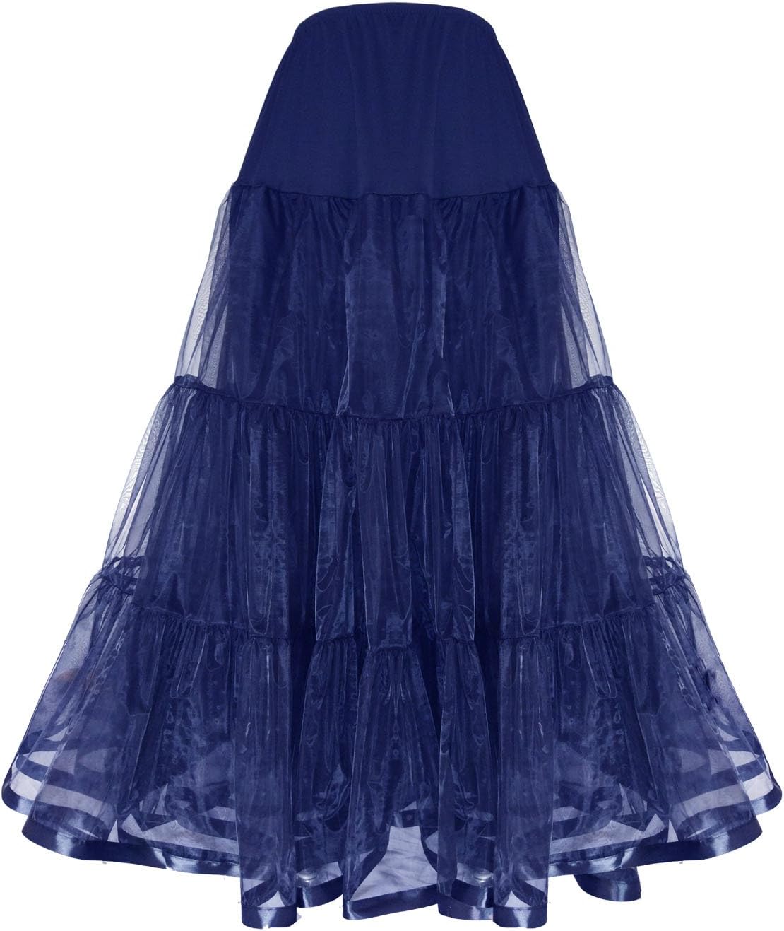 Women's Floor Length Wedding Petticoat Long Underskirt for Formal Dress S-3XL - Image 2