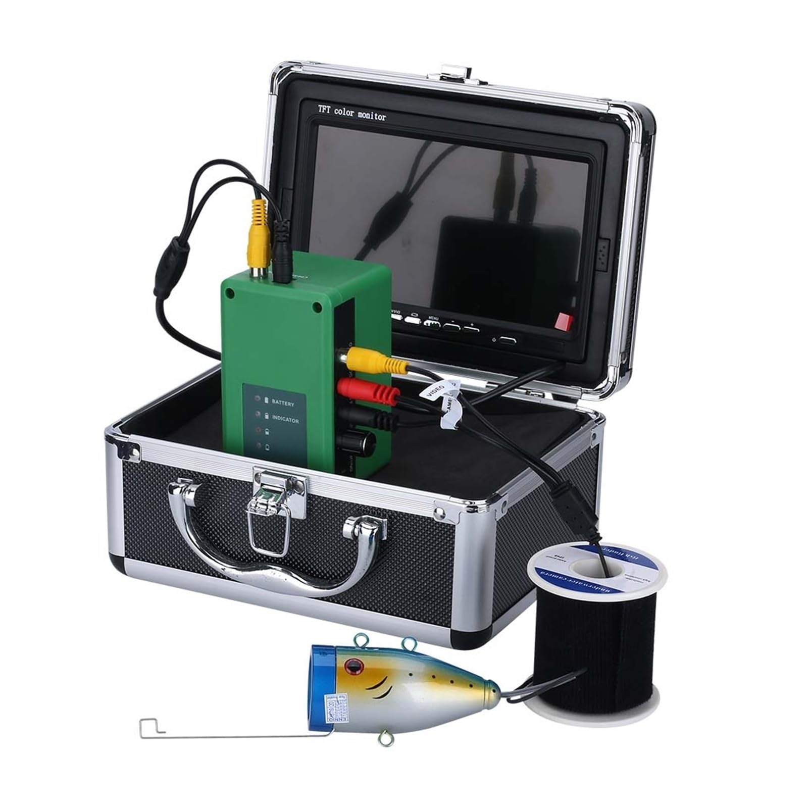 Telecamera subacquea per la pesca, Fotocamera for la pesca subacquea Fotocamera for la pesca Canna da ghiaccio Inverno for tende da barca Swinger Accessori subacquei Scatola for tenda ricreativa for d