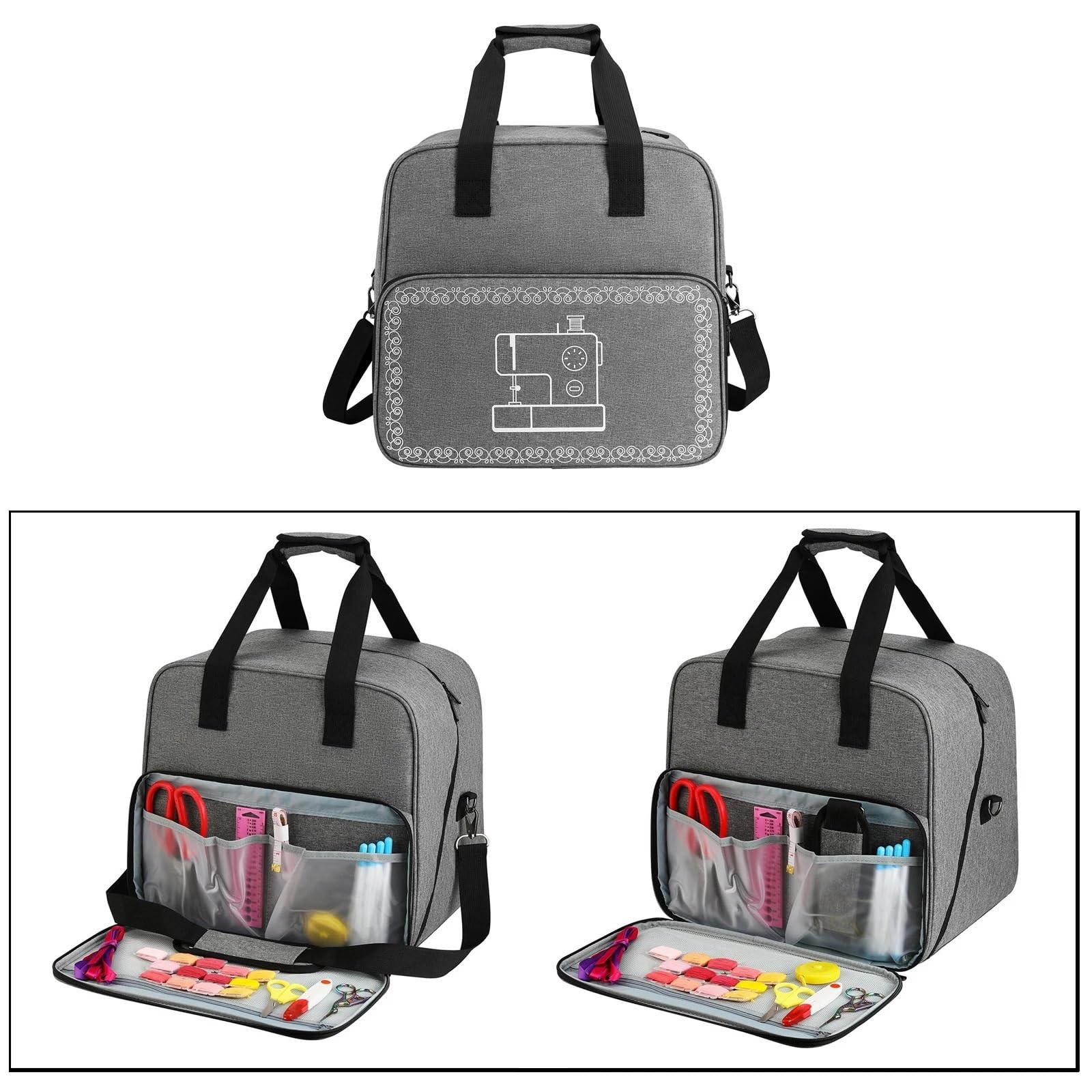 Bolsa para Máquina De Coser Bolsa for máquina de Coser Universal Overlock Bolsa Mano Almacenamiento Viaje Funda Transporte portátil