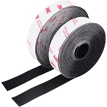 Hook and Loop Tape 1in x 20ft, Mounting Tape Heavy Duty Adhesion
