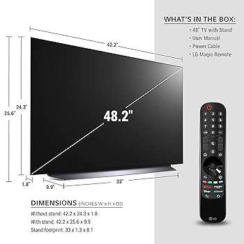 LG OLED48C1PJ8 48インチ 有機ELテレビ 2021 LG OLED48C1PJ8 48インチ 有機ELテレビ 2021 Amazon.co.jp: LG