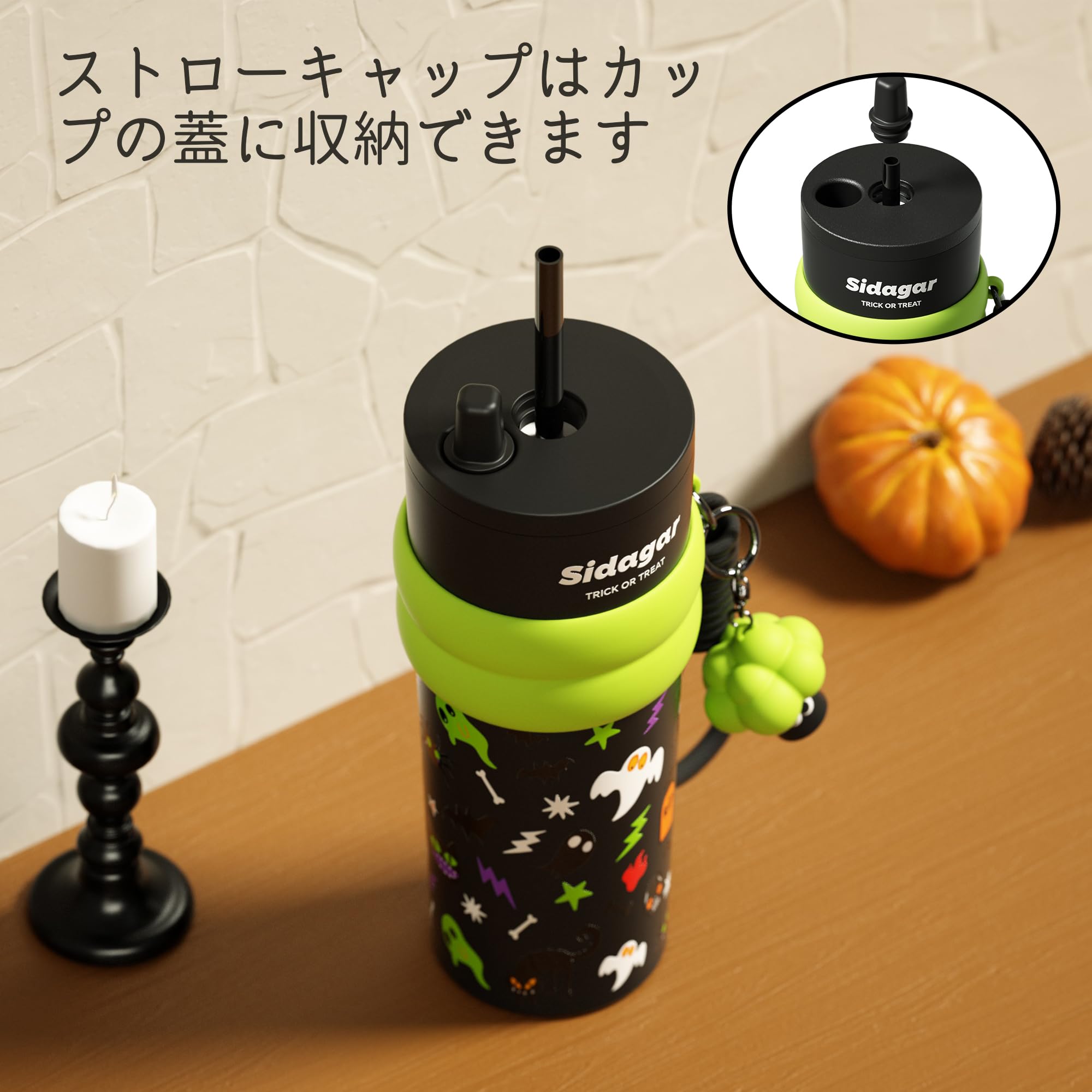 Amazon.co.jp: Sidagar 710ml 水筒 真空断熱タンブラー ステンレス製 