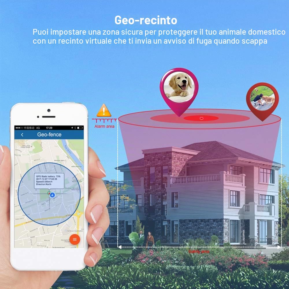 Zeerkeer Strong Magnet GPS Tracker Auto 3000mAh Tracker veicolo Sistema di monitoraggio in tempo reale, Localizzatore GPS impermeabile, Localizzatore GPS anti perso con APP gratuita per Smartphone