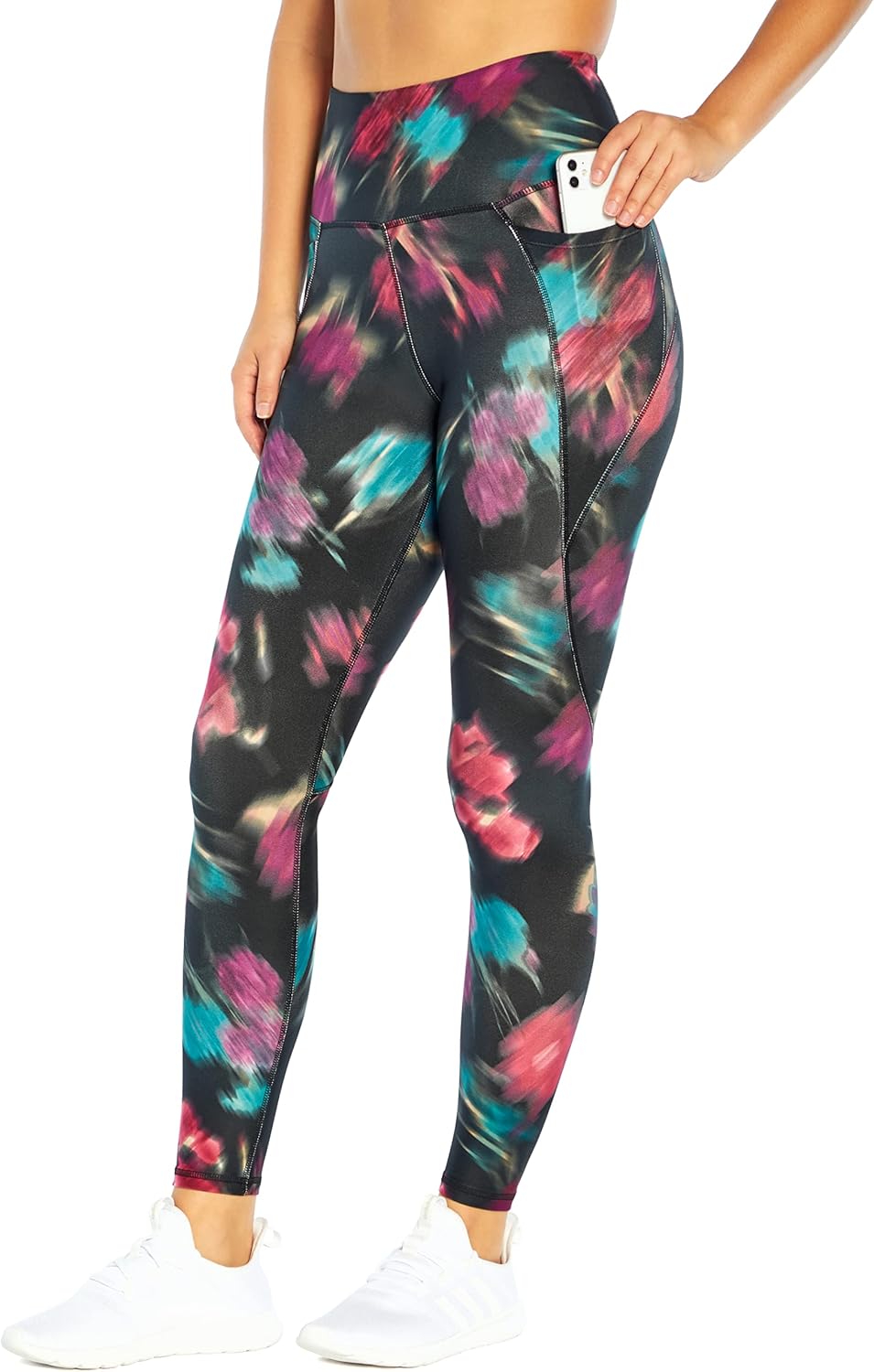 Bally Total Fitness Women's Sunset High Rise Pocket Legging : Clothing, Shoes & Jewelry