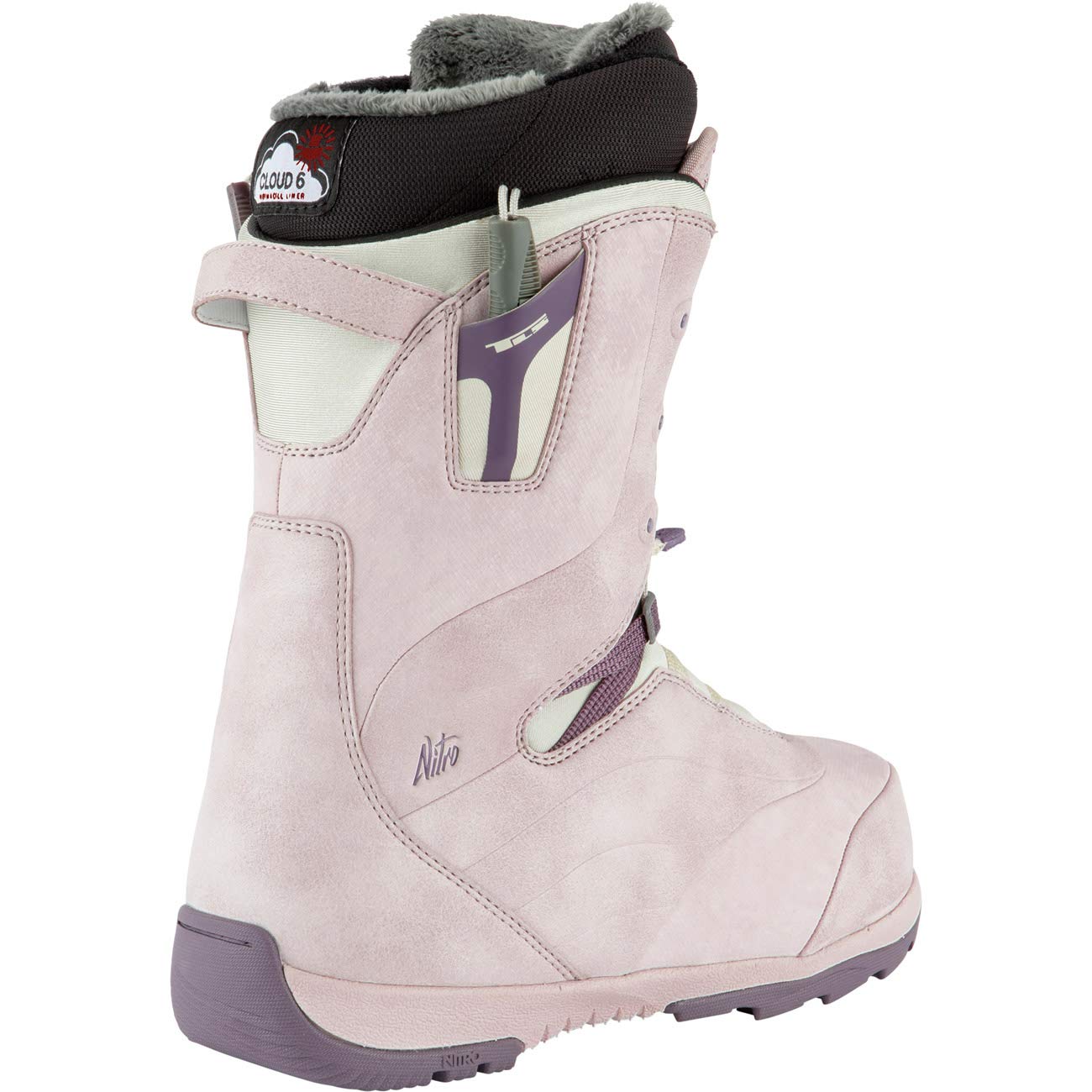 Nitro Snowboards Damen Crown TLS '21 All Mountain Freeride Freestyle Schnellschnürsystem Boot Snowboardboot