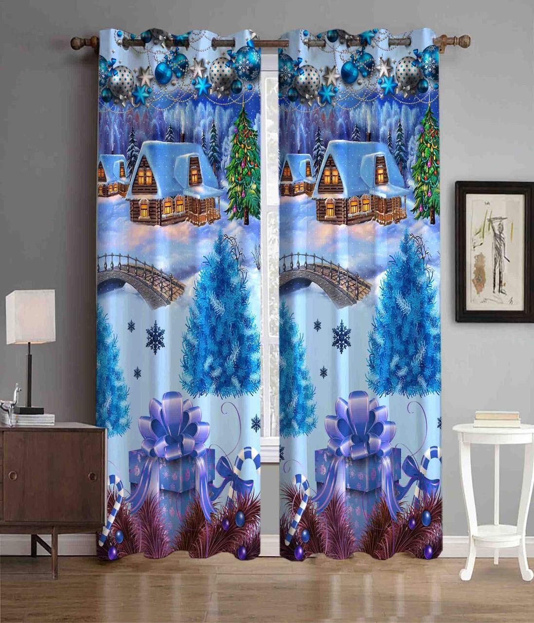 See full amazon price history chart for UNITMALL Digital Printed Long Door Curtains for Living Room | 9Ft Christmas Curtain for Bedroom Kids Room Decoration | Polyester Eyelet Draperies for Home Decor (4x9 Feet, 1 Piece) UNITMALL Digital Printed Long Door Curtains for Living Room | 9Ft Christmas Curtain for Bedroom Kids Room Decoration | Polyester Eyelet Draperies for Home Decor (4x9 Feet, 1 Piece) (B0BP7Z2SFK) Amazon Price History, Amazon Price Tracker