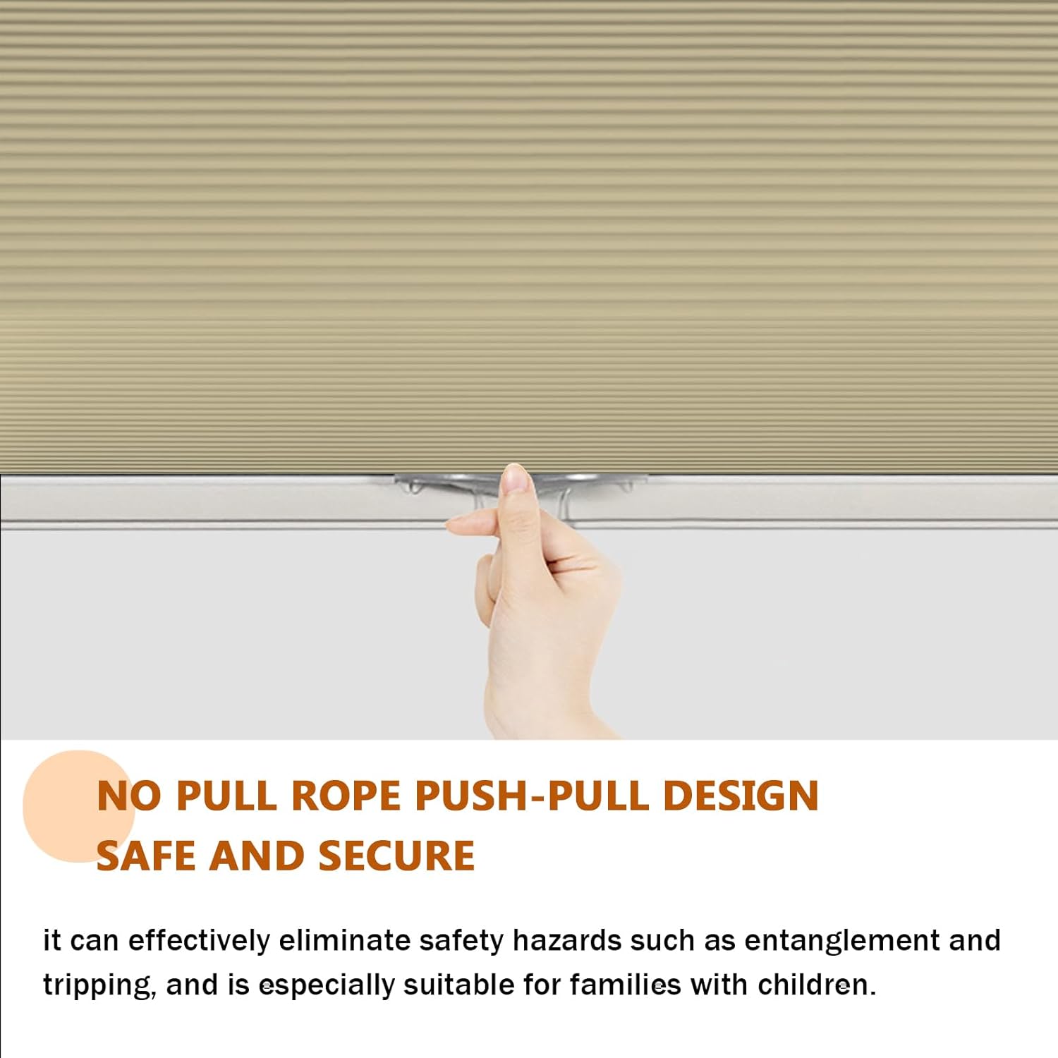 Custom Blackout Cellular Shades Window Shades, Honeycomb Blinds Noise Reduction Thermal Insulated for Home Easy Lift Room Darkening Accordion Blinds for Door Home(Size:20" W*48" H,Color:E)