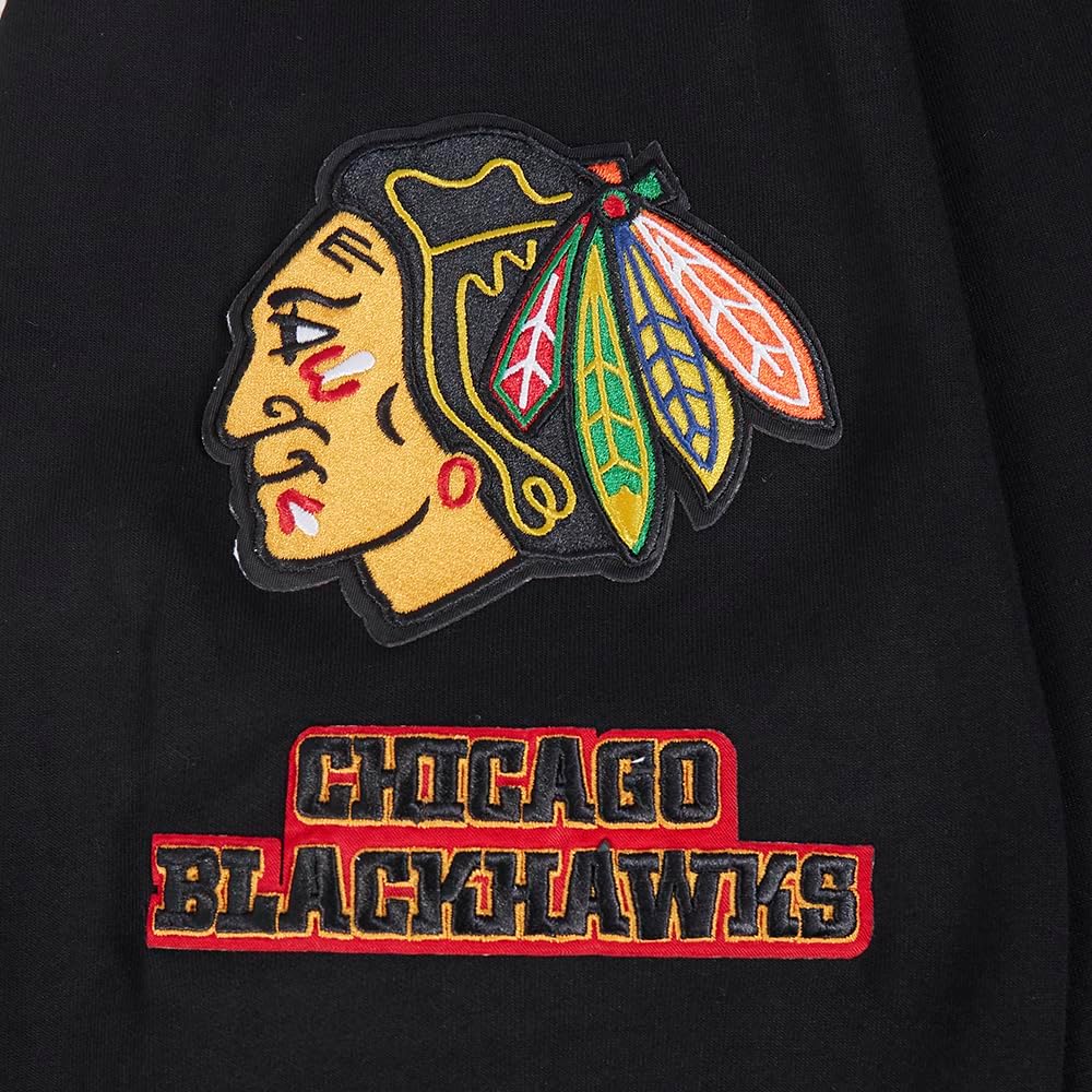 Pro Standard Mens NHL Classic Chenille Pull Over Hoodie