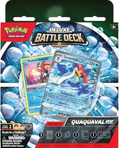Miniatura 4 de Pokémon TCG MeowscaradaQuaquaval ex Deluxe Battle Deck