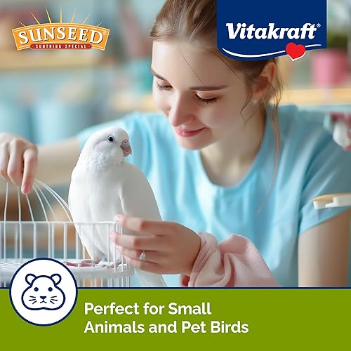 Miniatura 5 de Sunseed Natural Corn Cob Bedding & Litter for Pet Birds and Small Animals – Made in USA – 350 Cubic Inches