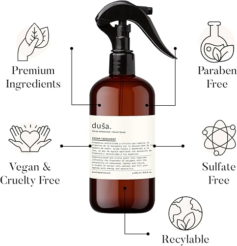 Miniatura 2 de Dua Santal - Espray perfumado para habitación  Espray esencial para la habitación, espray de lino para ropa de cama, espray de fragancia natural