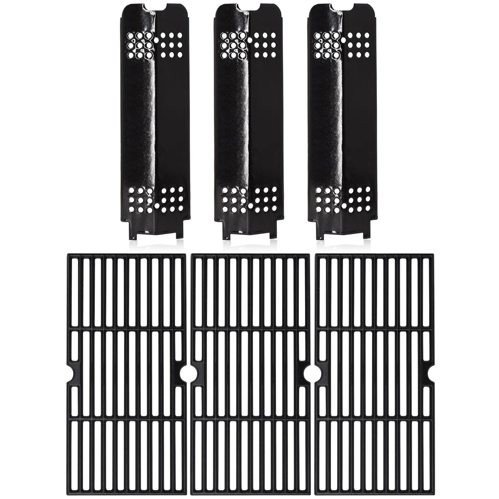Kit grilles en fonte et plaques Charbroil Gas2coal 463370519